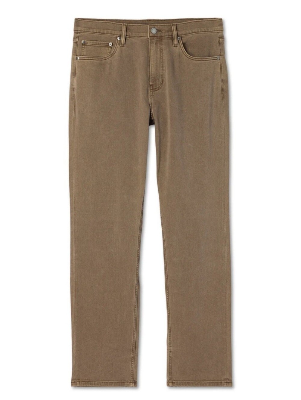 Vuori Men's Benton Stretch Twill Pant Athletic Slim Fit 30" Brown 5-Pocket Sz 32